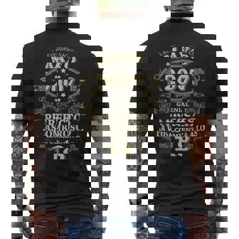 18 Cumpleaños Las Leyendas Nacen En Mayo 2007 18 Años Camiseta Hombre Estampado Espalda - Regaloses