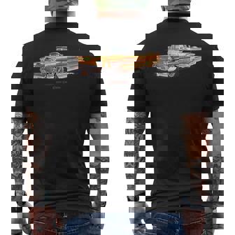 1958 インパラ ファイナルスコア ローライダー Kustom リードそり ホットロッド メンズTシャツ バックプリント - Kawaiitshirt