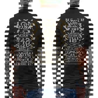 1960年6月 65歳の誕生日デコレーション ヴィンテージ 65歳の誕生日 メンズTシャツ バックプリント - Kawaiitshirt
