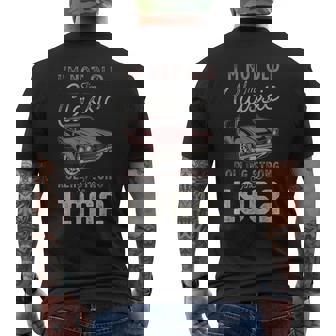 1962 マッスルカー 63歳の誕生日 クラシックカー メンズTシャツ バックプリント - Kawaiitshirt