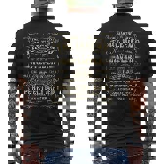 1963年11月 61歳 誕生日プレゼント 男性 61歳の誕生日 メンズTシャツ バックプリント - Kawaiitshirt