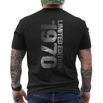 1970 Mann Frau 55 Geburtstag Limited Edition 55 T-Shirt mit Rückendruck - Geschenkecke