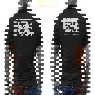 1978年 メンズTシャツ バックプリント - Kawaiitshirt