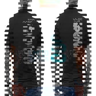 2000年10月 限定版 レトロ 2000 ヴィンテージ 2000年 メンズTシャツ バックプリント - Kawaiitshirt