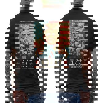 2024年大統領向けトランプ4547 メンズTシャツ バックプリント - Kawaiitshirt