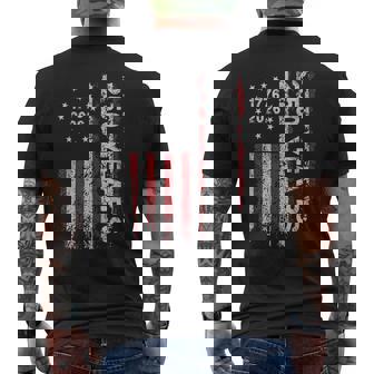 250 Years America Anniversary 250Th Independence Day Freedom Men's T-shirt Back Print - Monsterry