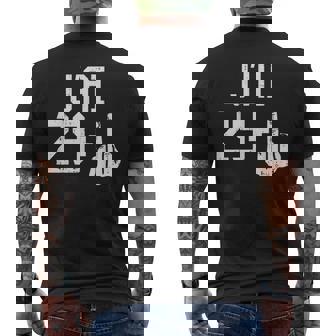 29 Doigt D'honneur Anniversaire Humour Birthday 30 Cadeau T-shirt imprimé au dos - Cadeauxyz