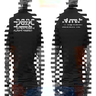 3X3Exeuper Premier ビッグロゴ メンズTシャツ バックプリント - Kawaiitshirt