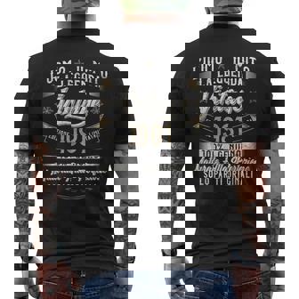 43Rd Birthday 43 Years Birthday Manintage 1981 T-shirt da uomo con stampa posteriore - Novitaregali