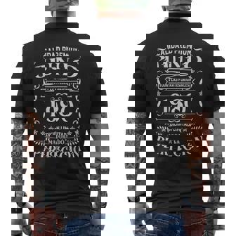 45 Cumpleaños Nacido En Junio De 1980Intage 45 Años Camiseta Hombre Estampado Espalda - Regaloses