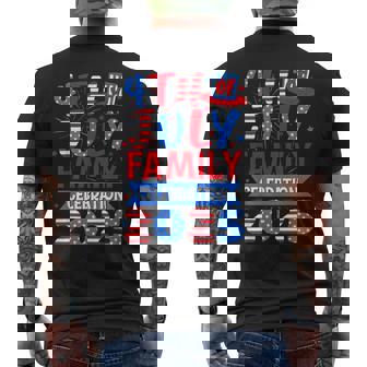 4Th Of July 2025 Family Celebration Matching Group Men's T-shirt Back Print - Monsterry