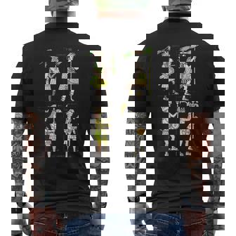 4つのアステカルーラー、フィレンツェコーデックス。 メンズTシャツ バックプリント - Kawaiitshirt