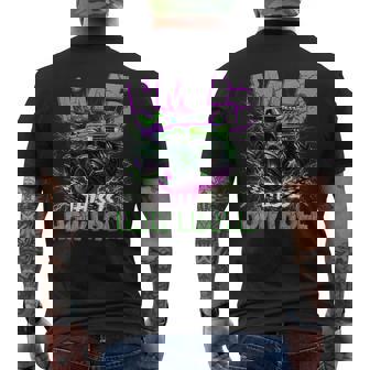 Im 5 Years Olds Monster Truck 5Th Birthday Boy Outfit Men's T-shirt Back Print - Thegiftio