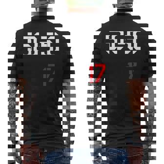 50-50-17 メンズTシャツ バックプリント - Kawaiitshirt