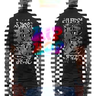 50 Years Old 50Th Anniversary Of Hip Hop グラフィティ ヒップホップ メンズTシャツ バックプリント - Kawaiitshirt