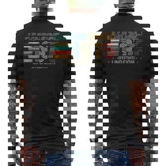 50 Years Old Legend Since 1975 50Th Birthday Men's T-shirt Back Print - Thegiftio