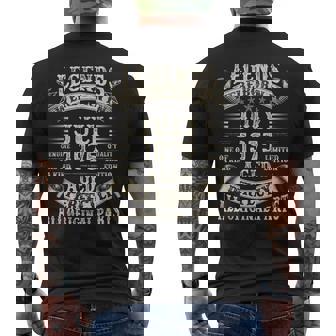 50歳の男性への50歳の誕生日プレゼント 1975年7月 メンズTシャツ バックプリント - Kawaiitshirt