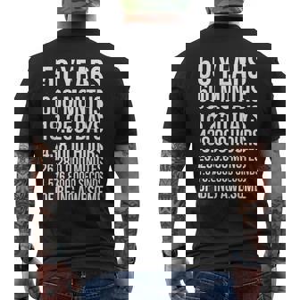 50歳の誕生日ギフト 50歳 メンズTシャツ バックプリント - Kawaiitshirt