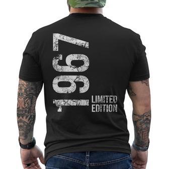 58 Geburtstag Mann Frau 58 Jahre 1967 Geburtstags T-Shirt mit Rückendruck - Geschenkecke