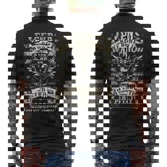 58歳 誕生日プレゼント 男性用 58歳 4月 1967年 メンズTシャツ バックプリント - Kawaiitshirt