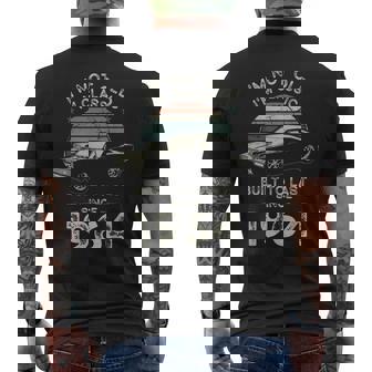 61歳の誕生日 1964年クラシックカー メンズTシャツ バックプリント - Kawaiitshirt