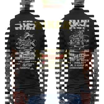 メンズ 63歳の誕生日 男性 バイカー オートバイ レジェンド ギフトアイデア メンズTシャツ バックプリント - Kawaiitshirt