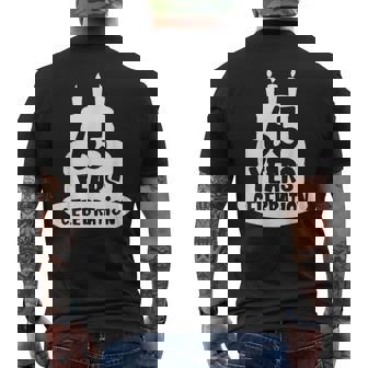 65年のお祝い イベント、記念日、誕生日。 メンズTシャツ バックプリント - Kawaiitshirt