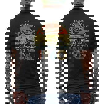 65歳の誕生日プレゼント 男性用 1960年4月 65歳の誕生日 メンズTシャツ バックプリント - Kawaiitshirt