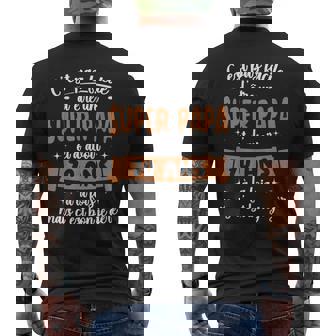 70 Ans Idée Cadeau Humour Anniversaireuper Papa T-shirt imprimé au dos - Cadeauxyz
