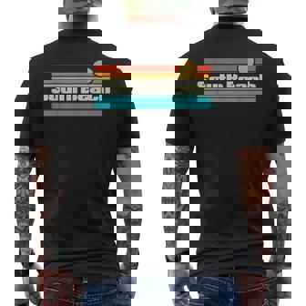 70年代 80年代 サーフィン フロリダ サウスビーチ サーフ メンズTシャツ バックプリント - Kawaiitshirt
