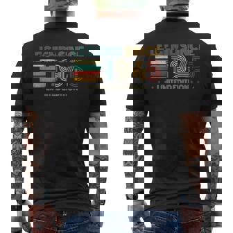 80 Years Old Legend Since 1945 80Th Birthday Men's T-shirt Back Print - Thegiftio UK