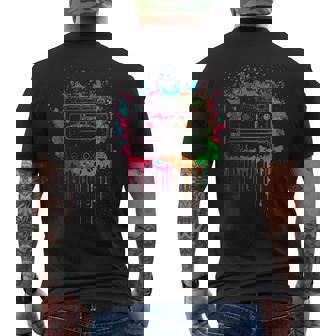 80Er 90Er Kassetten 80'S Musik Kassette Musik Tape Konzert T-Shirt mit Rückendruck - Geschenkecke