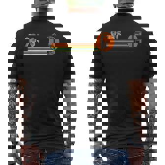 80年代 ビデオゲーム ヴィンテージ レトロ アーケード 1985 ゲーマー メンズTシャツ バックプリント - Kawaiitshirt