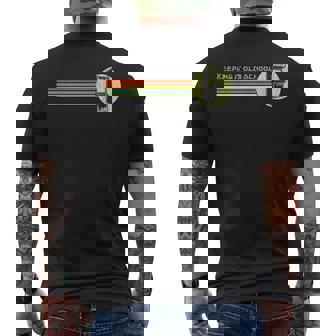 80年代ビデオゲーム ヴィンテージ レトロ アーケード オールドスクール メンズTシャツ バックプリント - Kawaiitshirt