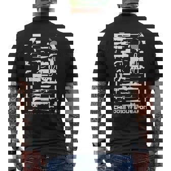 80年代映画 武器 サイエンスフィクションとホラーを選択 メンズTシャツ バックプリント - Kawaiitshirt