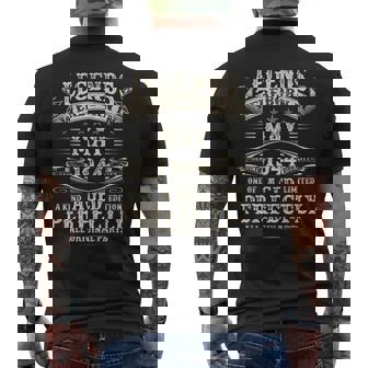 80歳の誕生日ギフト 男性用 面白い 80歳 May 1944 メンズTシャツ バックプリント - Kawaiitshirt