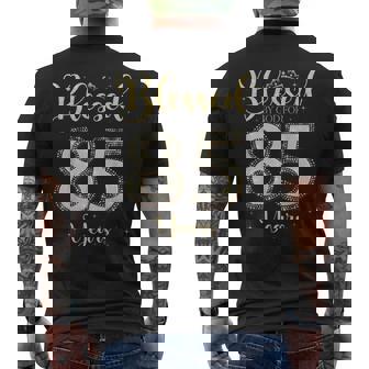 85歳 85歳 85歳の誕生日 85歳の誕生日に メンズTシャツ バックプリント - Kawaiitshirt