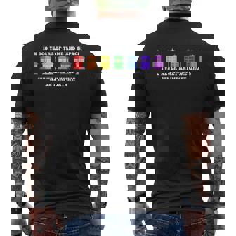 In 900 Years Of Time And Space Men's T-shirt Back Print | Mazezy