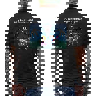 99 Nights Halloween Gamer Deer In The Forest Men's T-shirt Back Print - Thegiftio