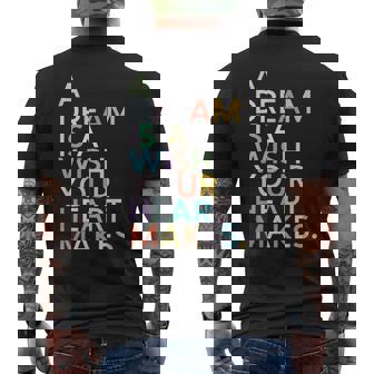 A Dream Is A Wish Your Heart Make メンズTシャツ バックプリント - Kawaiitshirt