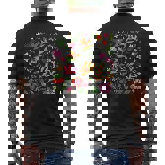 À Fleurs Hawaïennes Des Îles Tropicales D'hawaï Alohatate T-shirt imprimé au dos - Cadeauxyz