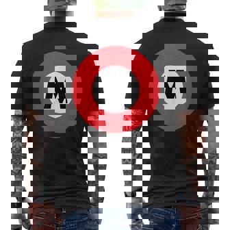 A Tokyo Metro Marunochi Line 東京メトロ丸ノ内線 メンズTシャツ バックプリント - Kawaiitshirt