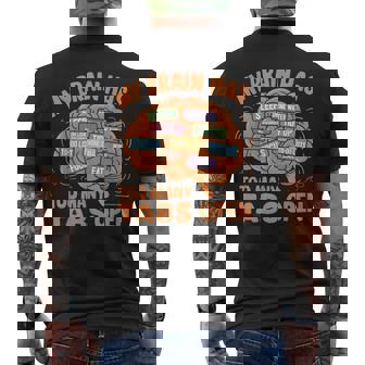 Adhd 意識 神経多様性 Adhd 脳 メンズTシャツ バックプリント - Kawaiitshirt