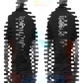 Agosto 1975 Edizione Limitata 1975 Retro 1975Intage 1975 T-shirt da uomo con stampa posteriore - Novitaregali