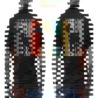 Airedale Terrier エアデール・テリア メンズTシャツ バックプリント - Kawaiitshirt