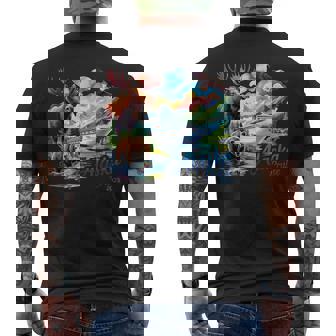 Alaska Cruise 2025 Matching Family Friends And Group Alaskan Men's T-shirt Back Print | Mazezy