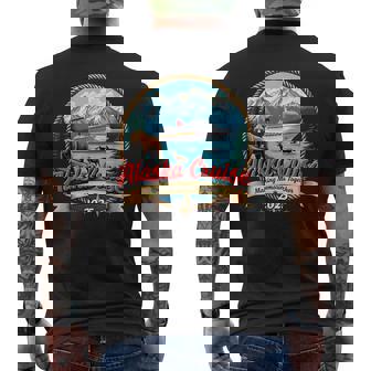 Alaska Cruise 2025 Matching Family Friends And Group Alaskan Men's T-shirt Back Print - Thegiftio
