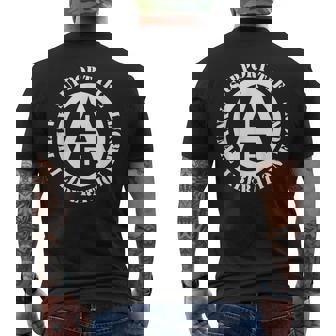 Alf 動物解放戦線をサポート ビーガン メンズTシャツ バックプリント - Kawaiitshirt