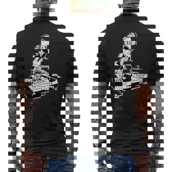 Alien Dj Tekno Musica Electronica Gratis Partyoundsystem Camiseta Hombre Estampado Espalda - Regaloses