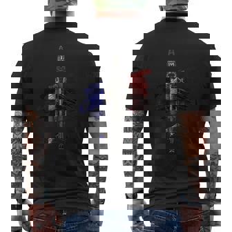 Alpha Jet Avion De Chasse Français Drapeau Français T-shirt imprimé au dos - Cadeauxyz